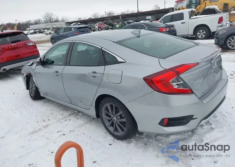 2021 Honda Civic Ex z USA, uszkodzony, nr VIN 19XFC1F35ME012425